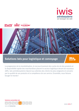 iwis Solutions for Logistics and Conveyor Technology