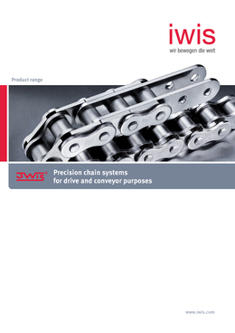 JWIS Precision chain systems for drive purposes