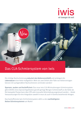 CLA - Schmiersystem