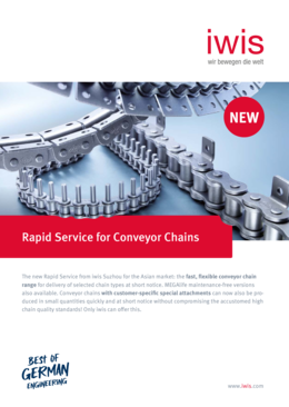 Rapid Service for Conveyor Chains