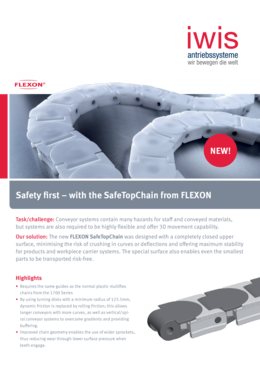 FLEXON Safe Top Chain multiflex chains