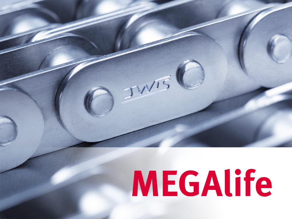 iwis MEGAlife maintenance-free roller chain