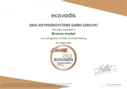 EcoVadis Certificate