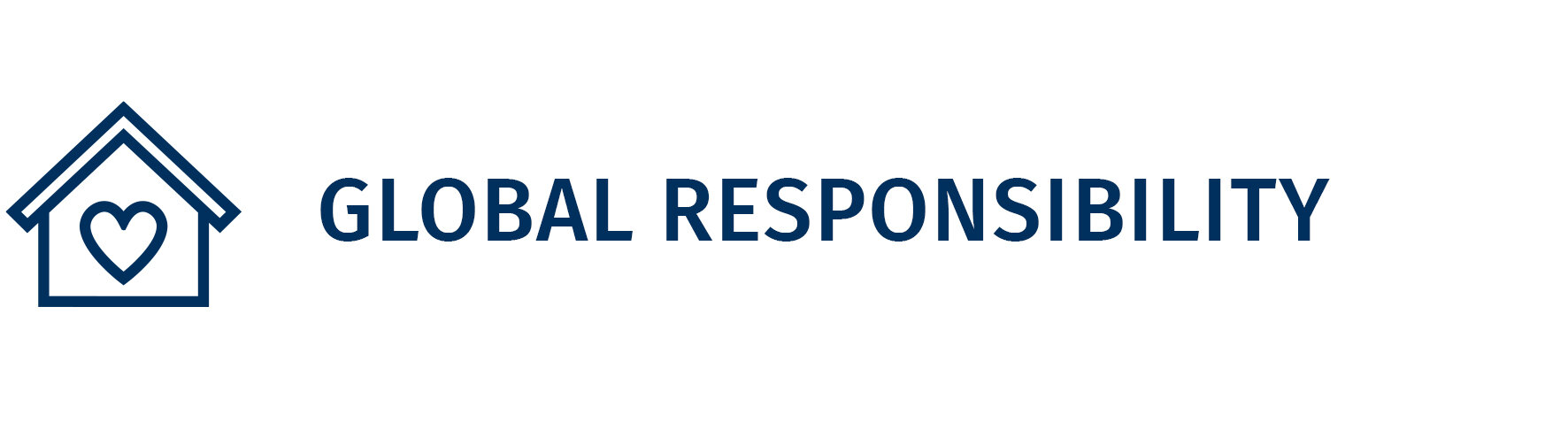 Icon global responsibility