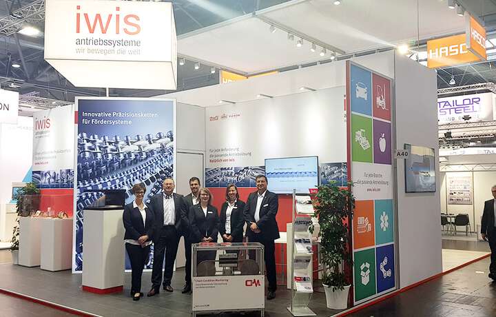 iwis as exhibitor at the Intec