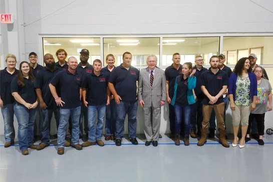 Senator McConnell visited us in Murray