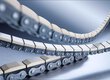 Roller chains with vulcanised elastomer profiles iwis