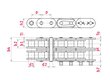 ELITE Roller chain duplex ISO606 ANSI straight side plates technical data iwis