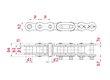 ELITE Stainless steel Roller chain simplex ISO606 ANSI technical data iwis