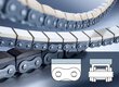 ELITE Roller chain with vulcanised elastomer profiles single Profile3 iwis