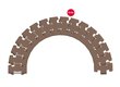 FLEXON Flat Top Chain Series 878 TAB BO side flexing with curved track iwis