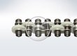 JWIS MEGAlife maintenance-free accumulation chain roller plastic steel VR iwis